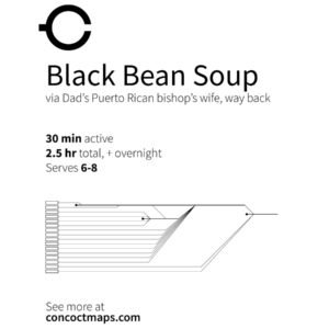Black Bean Soup - Digital Download