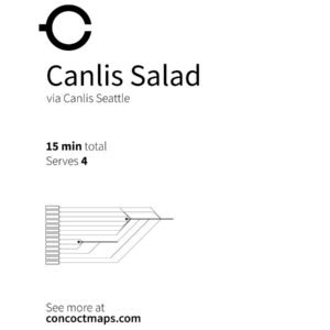 Canlis Salad - Digital Download